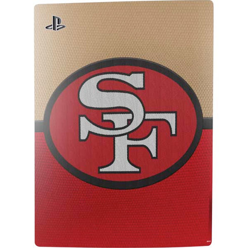 NFL San Francisco 49ers Vintage PS5 Bundle Skin