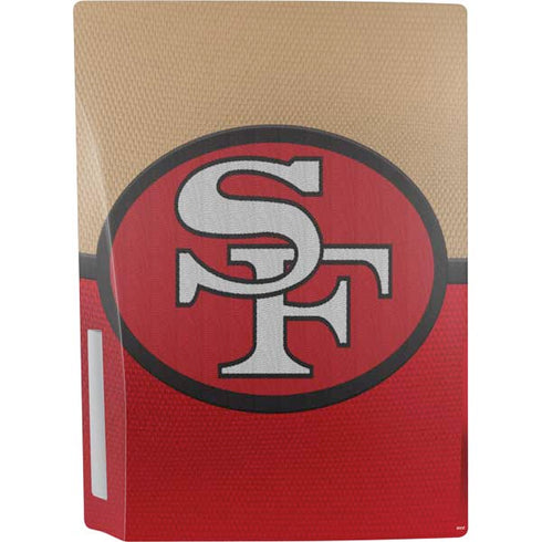 NFL San Francisco 49ers Vintage PS5 Console Skin