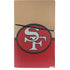 NFL San Francisco 49ers Vintage PS5 Slim Digital Edition Console Skin