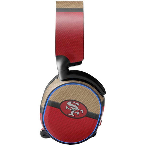 NFL San Francisco 49ers Vintage SteelSeries Arctis 3 Skin