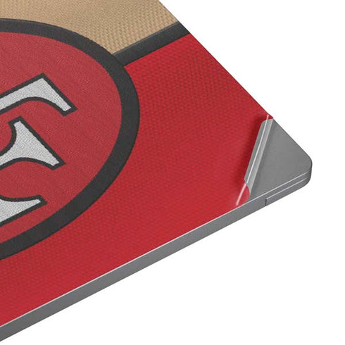 NFL San Francisco 49ers Vintage Universal Laptop 16in (13 x 9.4in) Skin
