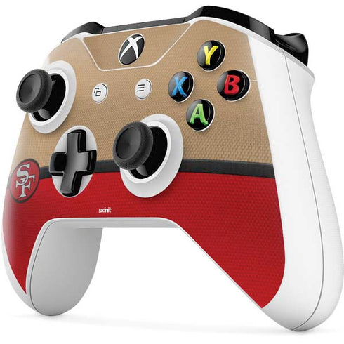 NFL San Francisco 49ers Vintage Xbox One S Controller Skin