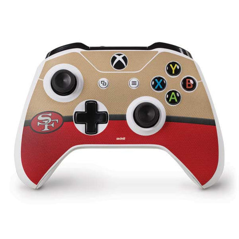 NFL San Francisco 49ers Vintage Xbox One S Controller Skin