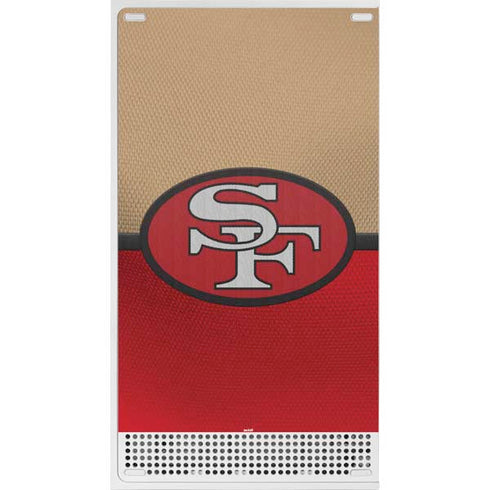 NFL San Francisco 49ers Vintage Xbox Series S Bundle Skin