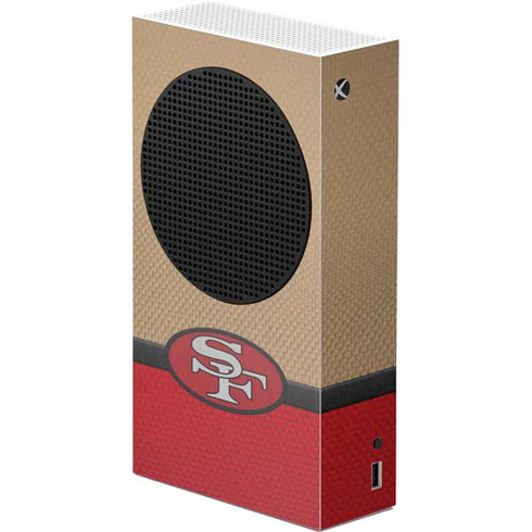 NFL San Francisco 49ers Vintage Xbox Series S Console Skin
