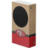 NFL San Francisco 49ers Vintage Xbox Series S Console Skin