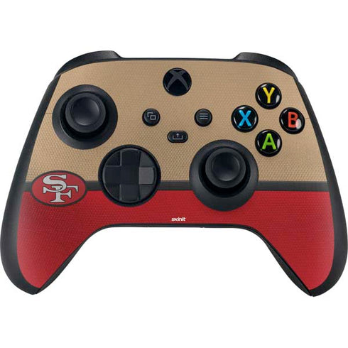NFL San Francisco 49ers Vintage Xbox Series X Bundle Skin