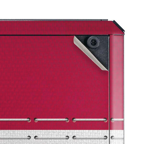 NFL San Francisco 49ers White Striped Cooler Master MasterBox Q300L Mini Tower Skin