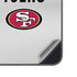 NFL San Francisco 49ers White Striped Galaxy A14 5G Skin