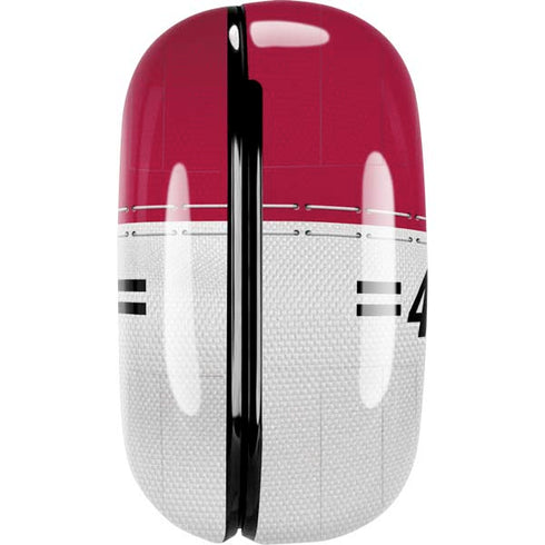 NFL San Francisco 49ers White Striped Galaxy Buds Pro Skin