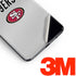 NFL San Francisco 49ers White Striped Galaxy S10 Plus Skin
