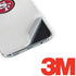 NFL San Francisco 49ers White Striped Galaxy S8 Skin