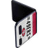NFL San Francisco 49ers White Striped Galaxy Z Flip Skin