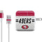 NFL San Francisco 49ers White Striped iPad Charger (10W USB) Skin