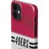 NFL San Francisco 49ers White Striped iPhone 12 Mini Lite Case