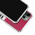NFL San Francisco 49ers White Striped iPhone 12 Pro Clear Case
