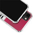 NFL San Francisco 49ers White Striped iPhone 13 Clear Case