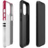 NFL San Francisco 49ers White Striped iPhone 13 Pro Max Impact Case