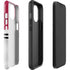NFL San Francisco 49ers White Striped iPhone 14 Impact Case