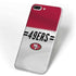 NFL San Francisco 49ers White Striped iPhone 7 Plus Skin