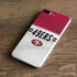 NFL San Francisco 49ers White Striped iPhone 7 Plus Skin