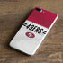 NFL San Francisco 49ers White Striped iPhone 8 Plus Skin