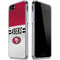 NFL San Francisco 49ers White Striped iPhone SE (2nd & 3rd Gen) Clear Case