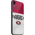 NFL San Francisco 49ers White Striped iPhone SE (2nd & 3rd Gen) Skin