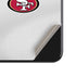 NFL San Francisco 49ers White Striped iPhone SE (2nd & 3rd Gen) Skin