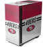 NFL San Francisco 49ers White Striped NZXT H510 Compact ATX Mid-Tower Case Skin