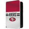NFL San Francisco 49ers White Striped Surface Duo Skin