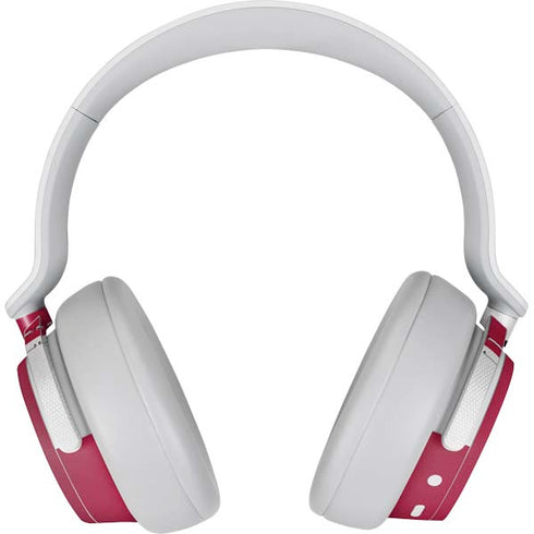 NFL San Francisco 49ers White Striped Surface Headphones Skin