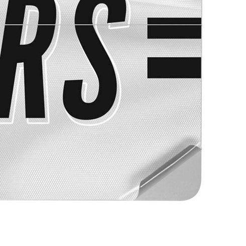 NFL San Francisco 49ers White Striped Surface Laptop Studio Skin