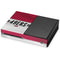 NFL San Francisco 49ers White Striped Xbox One Console Skin