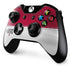 NFL San Francisco 49ers White Striped Xbox One Controller Skin