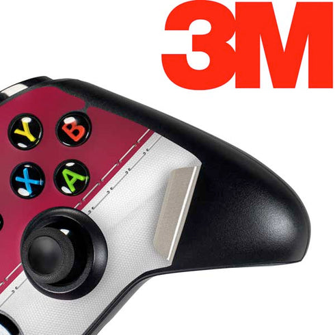 NFL San Francisco 49ers White Striped Xbox One Controller Skin
