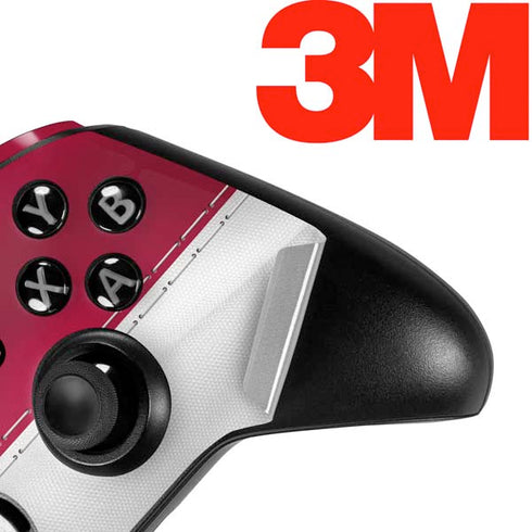 NFL San Francisco 49ers White Striped Xbox One Elite Controller Skin