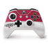 NFL San Francisco 49ers White Striped Xbox One S Controller Skin