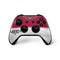 NFL San Francisco 49ers White Striped Xbox One X Controller Skin