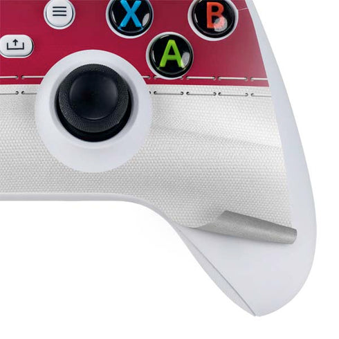 NFL San Francisco 49ers White Striped Xbox Series S Skins