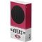 NFL San Francisco 49ers White Striped Xbox Series S Console Skin