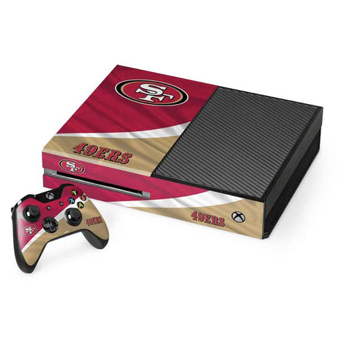 NFL San Francisco 49ers Xbox One Console and Controller Bundle Skin