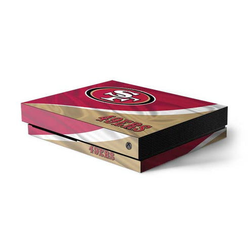 NFL San Francisco 49ers Xbox One X Console Skin