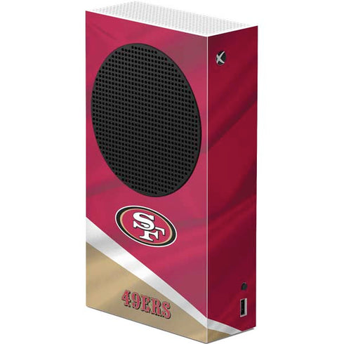 NFL San Francisco 49ers Xbox Series S Console Skin