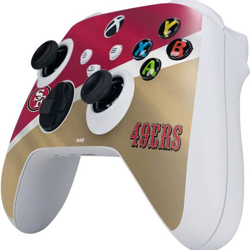 NFL San Francisco 49ers Xbox Series S Controller Skin