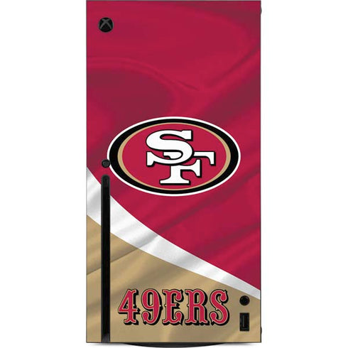 NFL San Francisco 49ers Xbox Series X Console Skin