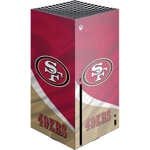 NFL San Francisco 49ers Xbox Series X Console Skin