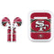 NFL San Francisco 49ers Zone Block Apple AirPods Skin