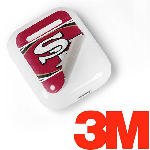 NFL San Francisco 49ers Zone Block Apple AirPods Skin