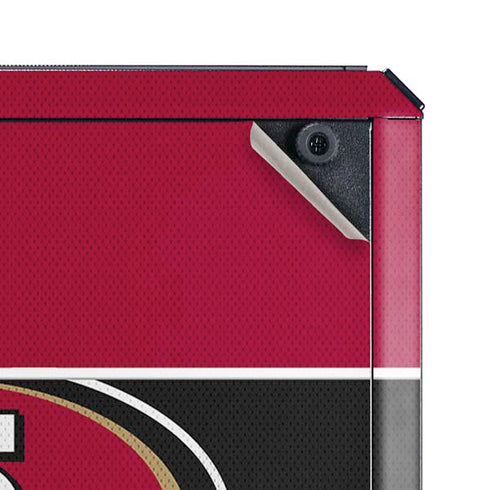 NFL San Francisco 49ers Zone Block Cooler Master MasterBox Q300L Mini Tower Skin